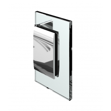 Pontere Winkelverbinder Glas - Wand 90°, glanzverchromt